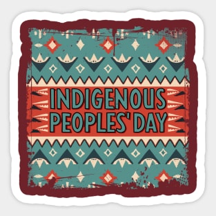 Indigenous Native American Peoples' Day – October Sticker